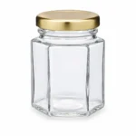 Borcan marturie 110 ml Hexagonal - imagine 2